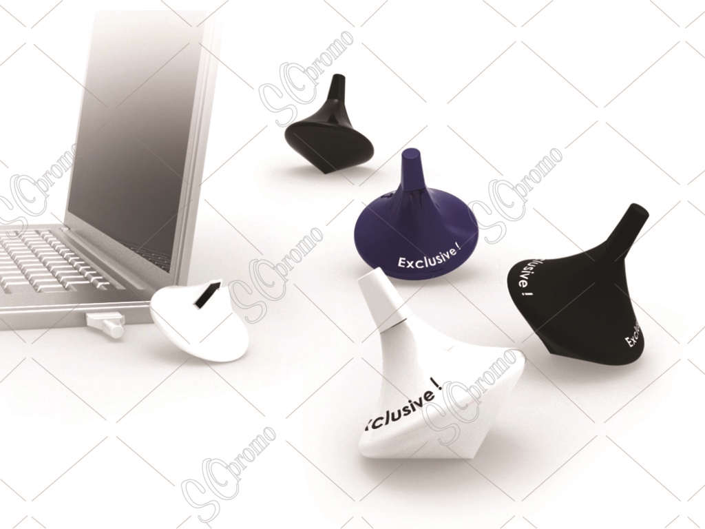 Whipping Top Shape Usb Flash